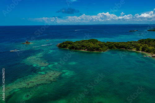 Wallpaper Mural Islas del Rosario in Colombian Caribbean from above | Luftbilder Islas del Rosario in Kolumbien | Karibik aus der Luft Torontodigital.ca