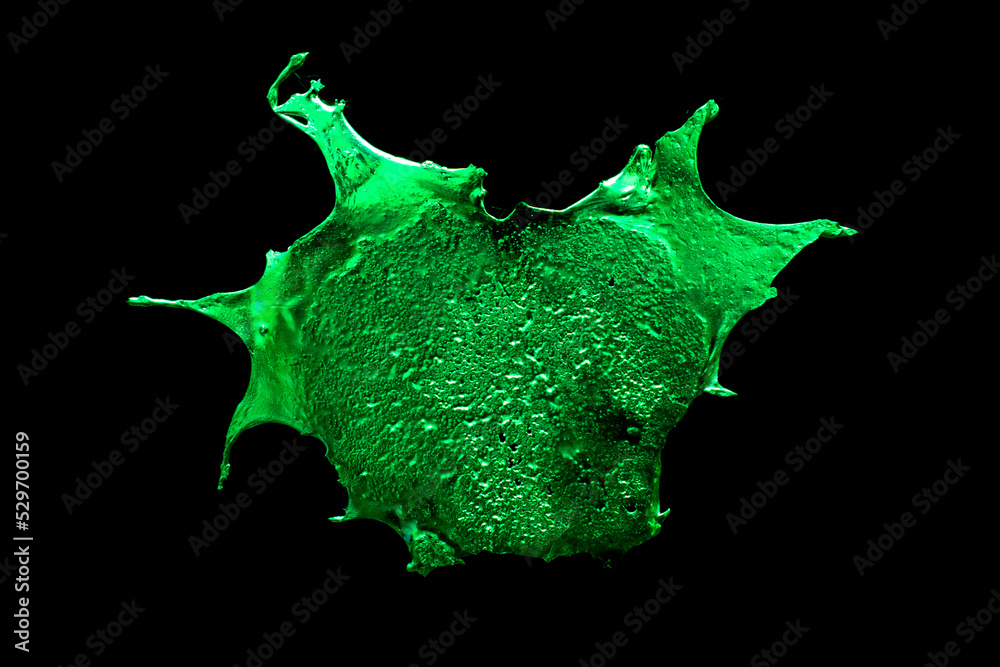 a blob of molten metal