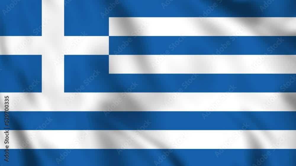 Greece develops the flag. Greece national flag, 4k closeup Greece develops the flag. Greece national flag, 4k closeup