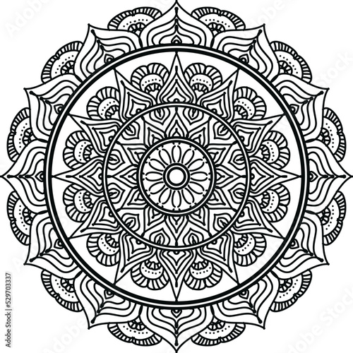 luxury ornamental mandala design background, mandala design, Mandala pattern Coloring book Art wallpaper design, tile pattern, greeting card