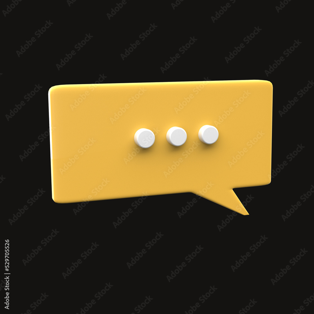 3d minimal bubbles chat icon messages 3d rendering illustration 3d minimal bubbles chat icon messages 3d rendering illustration