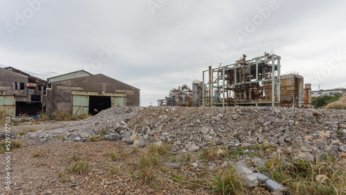 Wallpaper Mural Old closed abandoned coal mine. Torontodigital.ca