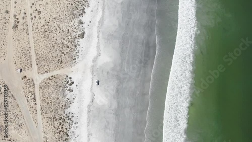 Incredible drone flight in the desert of Baja California, Mexico.