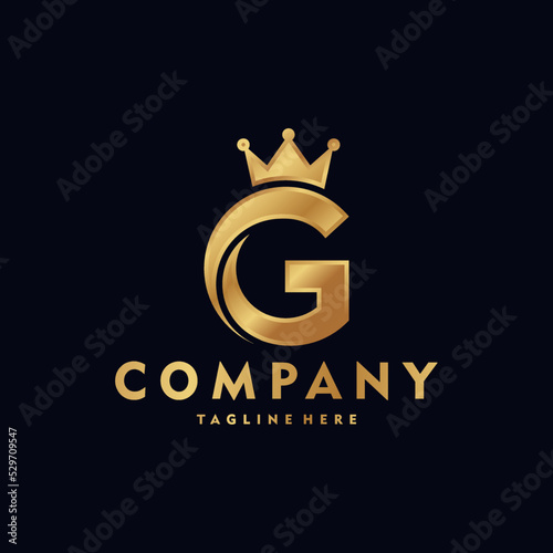 crown letter g logo
