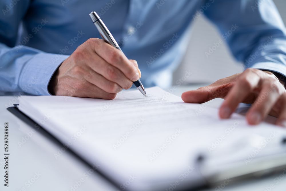Legal Document Signature Legal Document Signature
