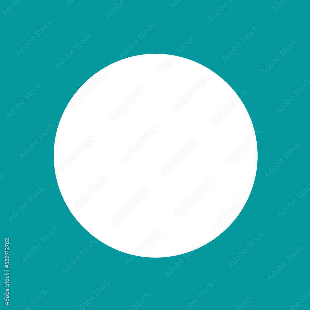 Very simple round border frame background