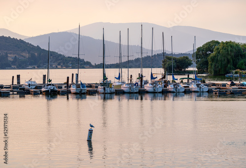 Pelican Marina in Klamath Falls Oregon. photo