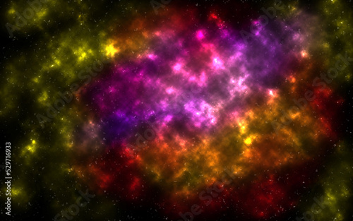 galaxy abstrat background