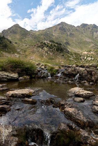 mountain view of estany primer in Andorra