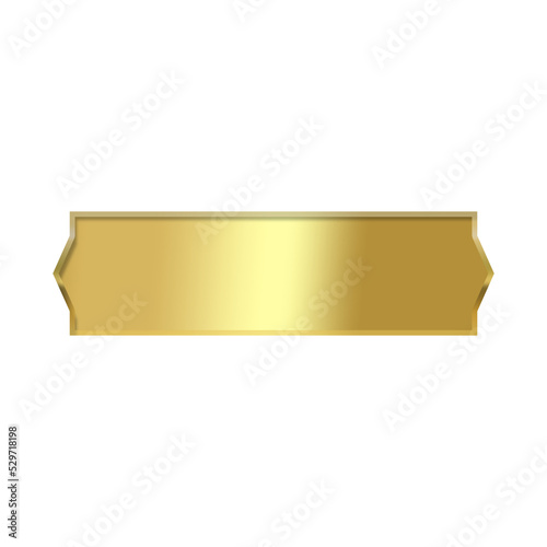 gold banner and flag