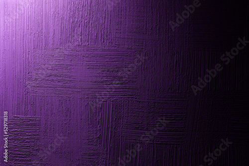 Violet plaster gradient background.Lilac color wallpaper for designer
