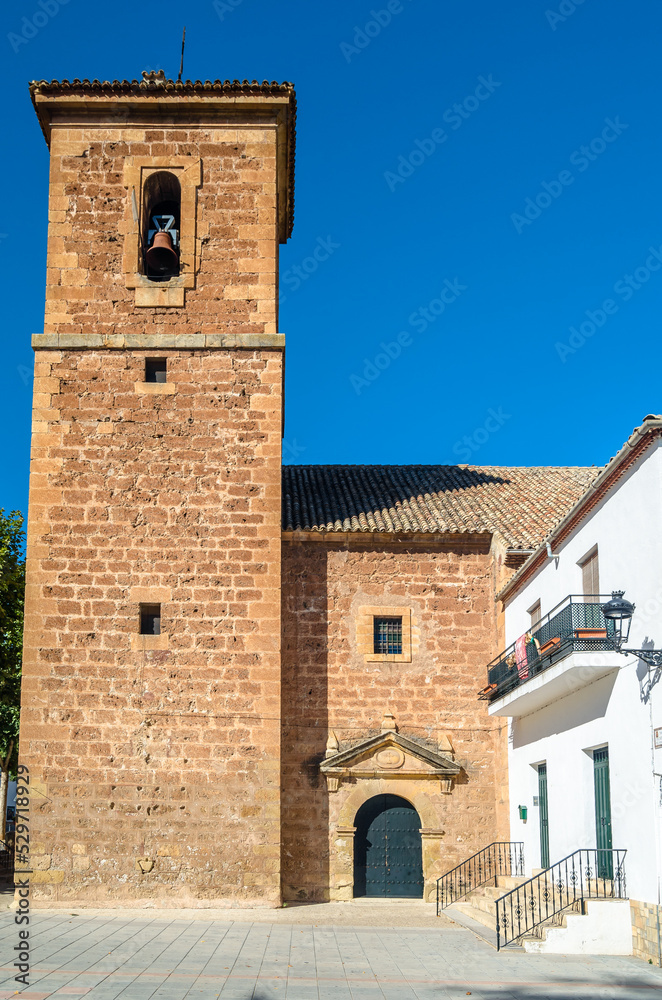 Church in the village of Cambil, Spain