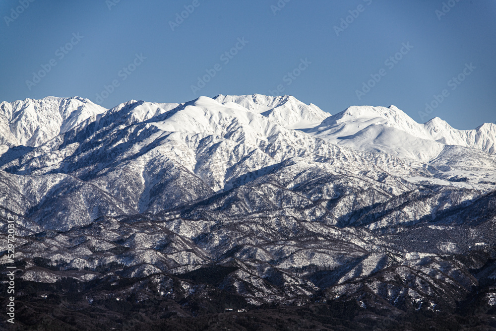 雪の立山 雪の立山