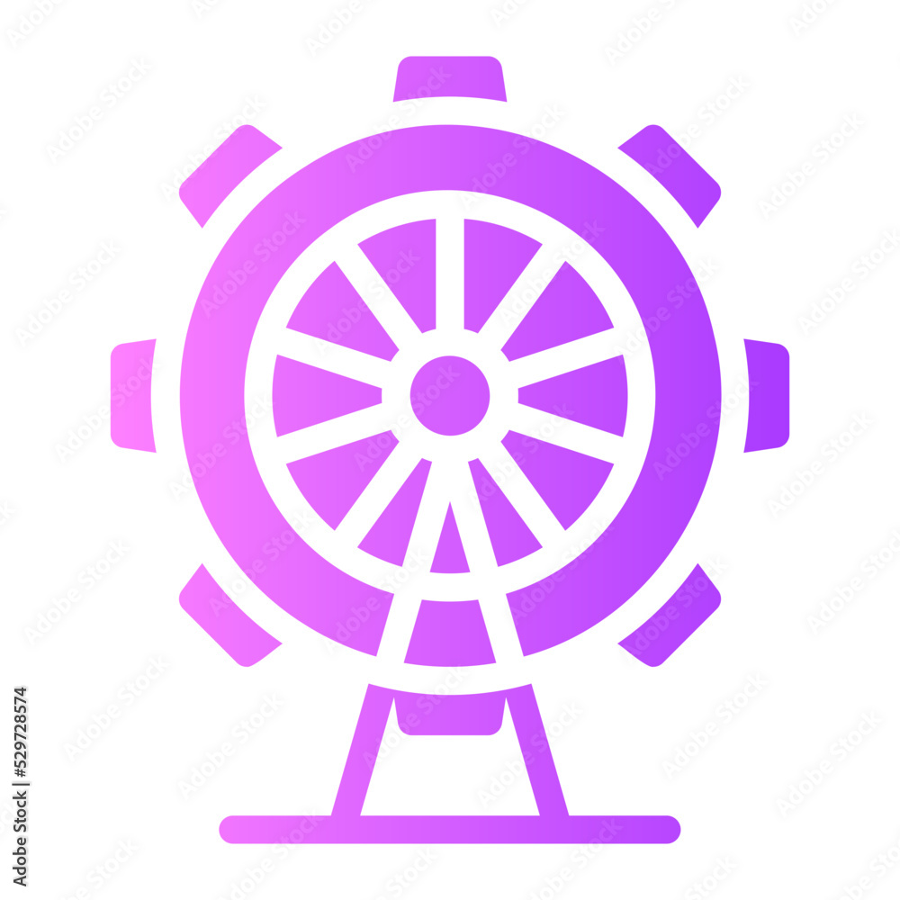 london eye gradient icon london eye gradient icon