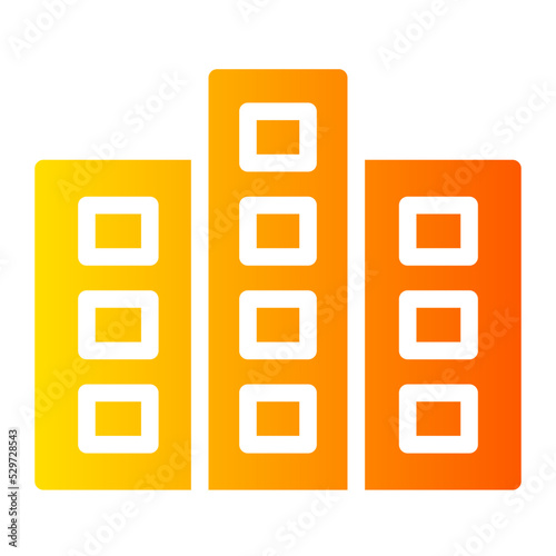 construction gradient icon