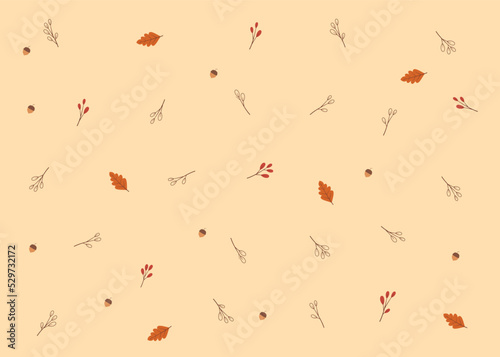 background design with autumn theme