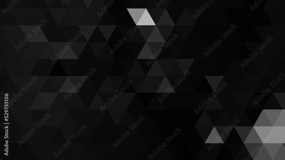Black and white polygonal pattern Abstract geometric background Triangular mosaic, perfect for website, mobile, app, advertisement, social media Black and white polygonal pattern Abstract geometric background Triangular mosaic, perfect for website, mobile, app, advertisement, social media