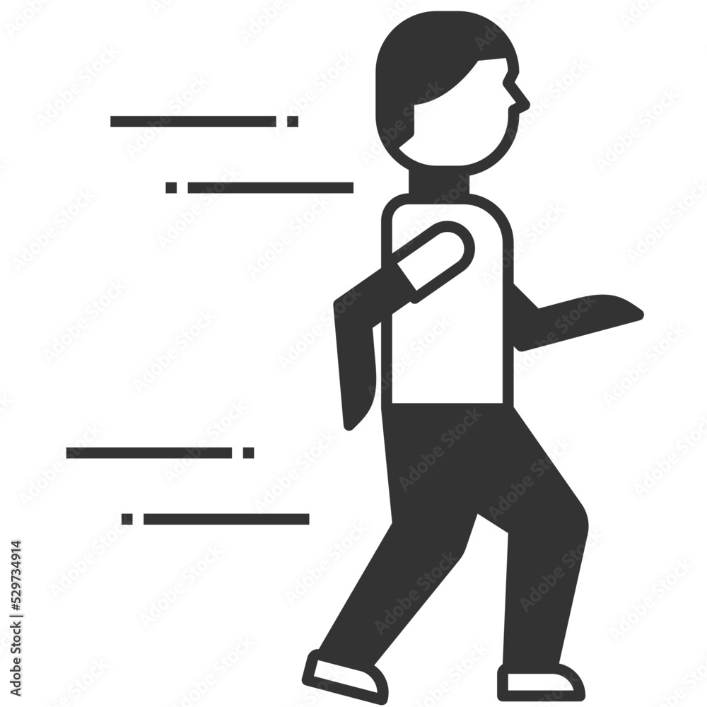 Run solid icon, exercise and healthcare concept 128x128 pixel perfect icon transparency background for website UI media, mobile application, poster design Run solid icon, exercise and healthcare concept 128x128 pixel perfect icon transparency background for website UI media, mobile application, poster design
