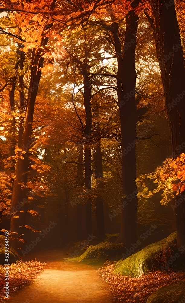 Autumn Woods Walk IV