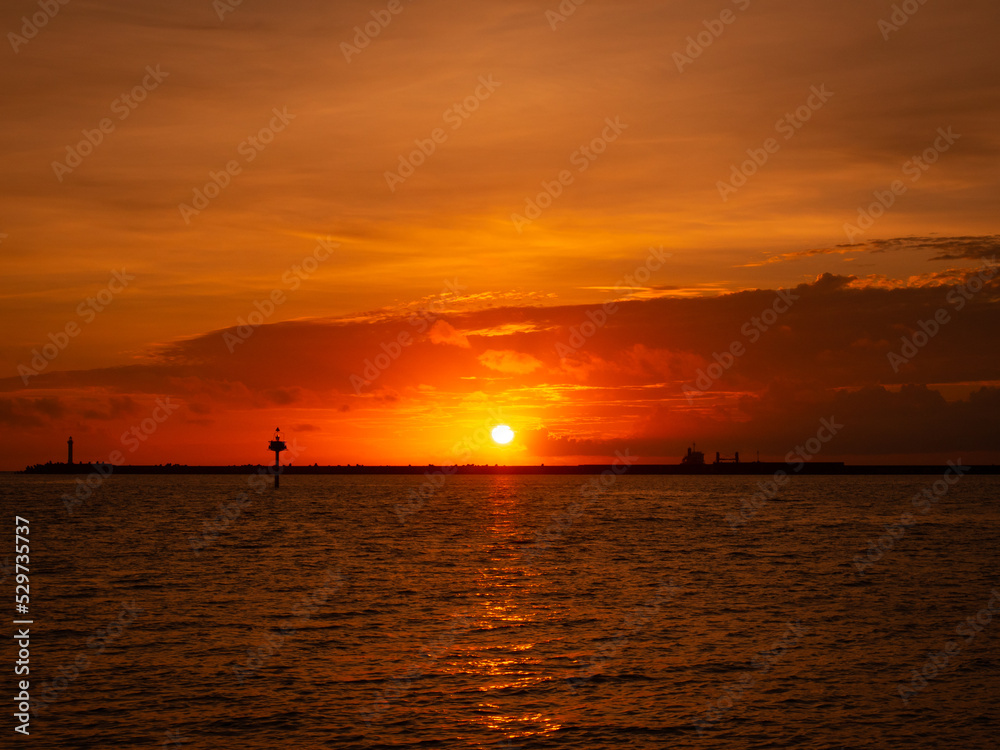 沖縄の夕日 沖縄の夕日