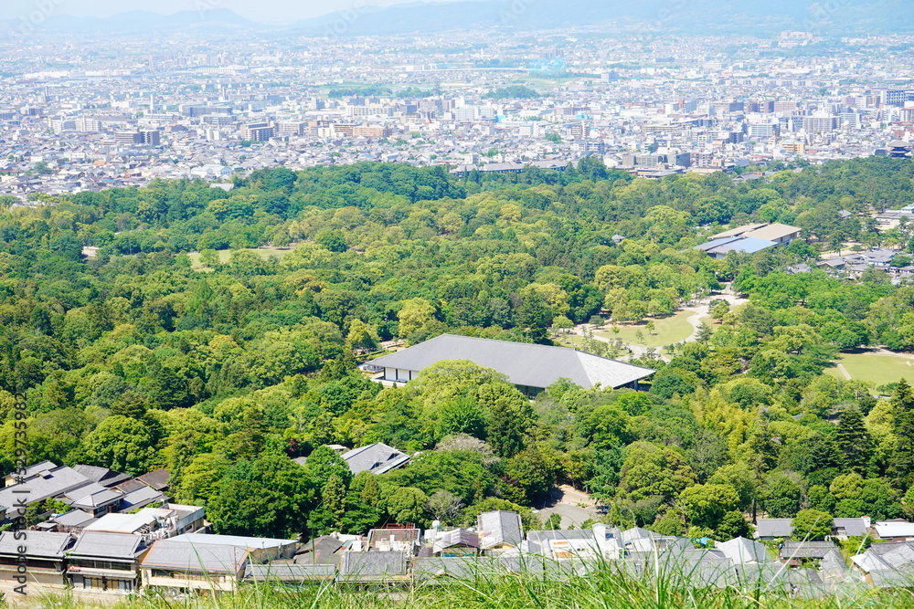 奈良　若草山からの眺望