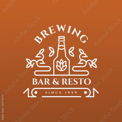 ogo Template for Brewing Bar and Restaurant
