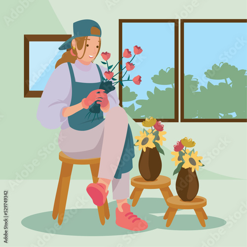 florist woman cartel