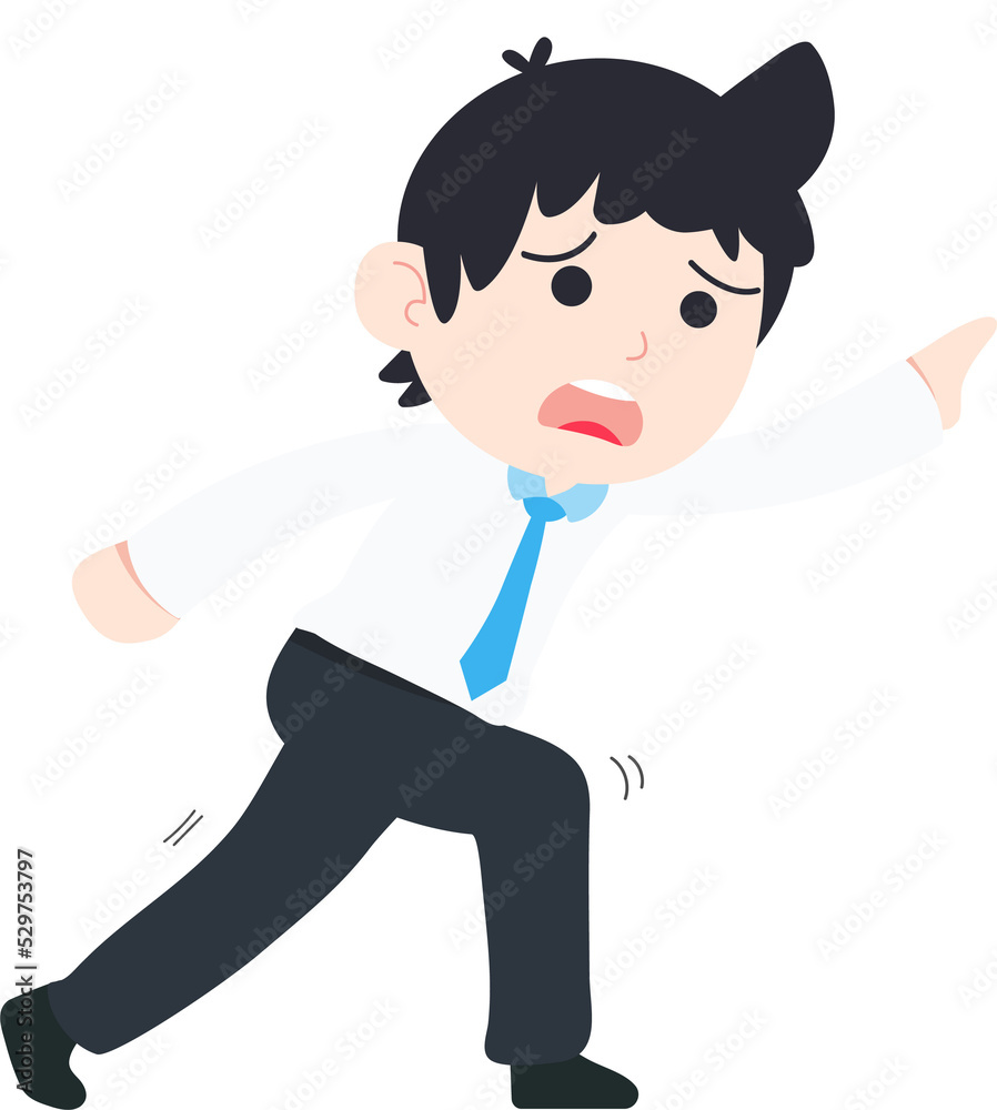 SD Business Man Isolated icons People Cartoon Character Flat illustration Png #57