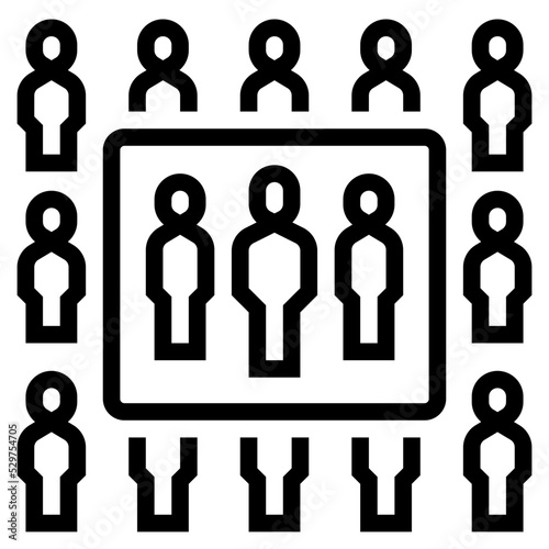 sample statistical icon