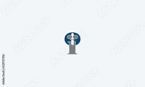 Alphabet letters Initials Monogram logo IO, OI, I and O