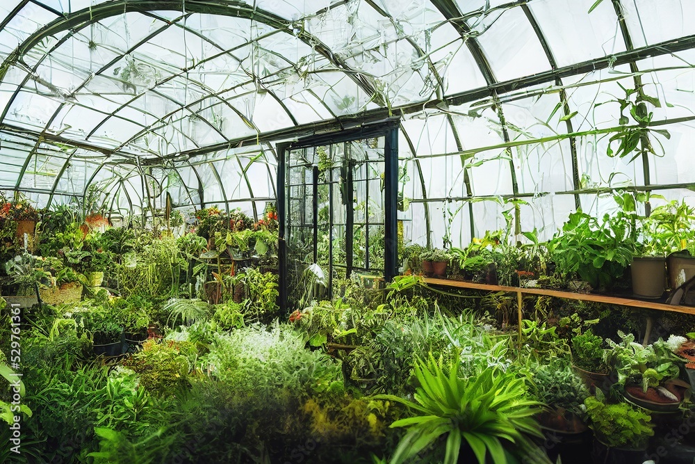 Inside a Commercial Greenhouse