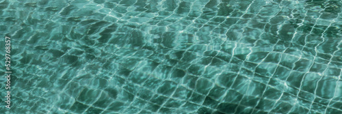 Abstract background Patterns Ripped water Surface swimming pool Light Reflection Vibrant blue green