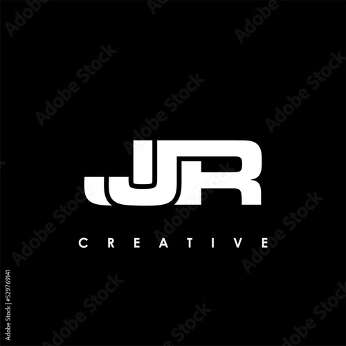 JJR Letter Initial Logo Design Template Vector Illustration