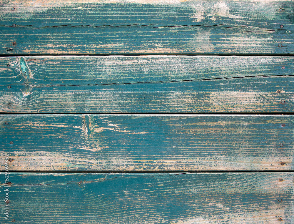 Planche de bois sur une terrasse usée. Stock Photo Adobe Stock