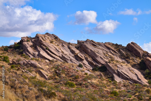 Clouds over Vasquez Rocks