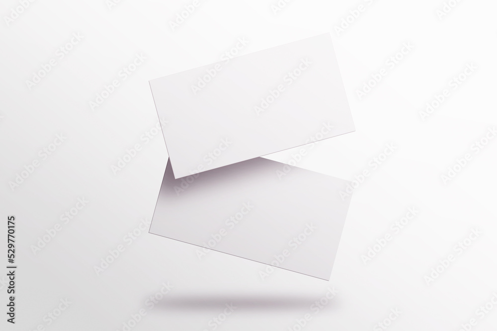 Textured business card mockup and background Textured business card mockup and background