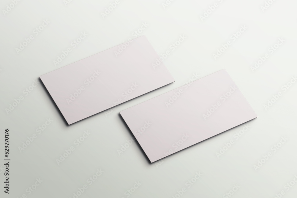 Textured business card mockup and background
