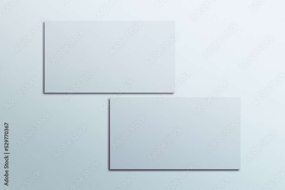 Textured business card mockup and background Textured business card mockup and background