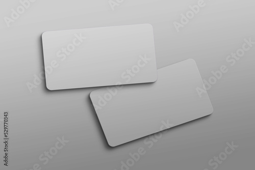 Textured business card mockup and background