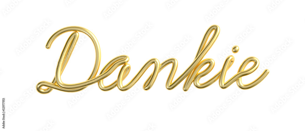 Dankie word made from realistic gold with star background. Thank you in Afrikaans. 3d illustration. Dankie word made from realistic gold with star background. Thank you in Afrikaans. 3d illustration.