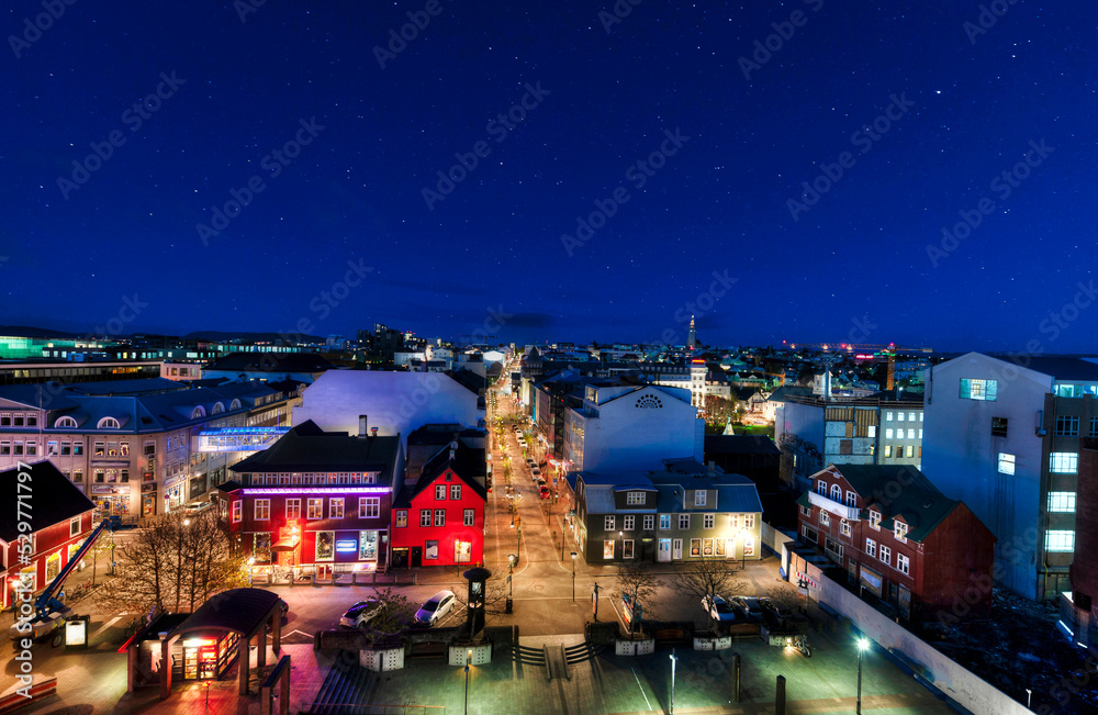 Reykjavik City, on the coast of Iceland, is the country's capital and largest city.