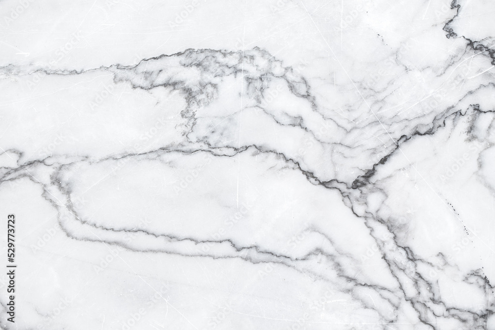 Fototapeta premium natural White marble texture for skin tile wallpaper luxurious background. Creative Stone ceramic art wall interiors backdrop design. picture high resolution.