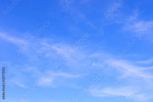 blue sky with clouds. background