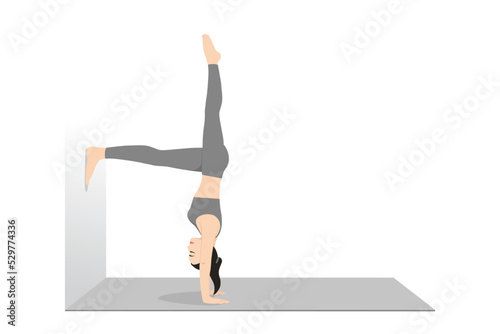 Half Handstand at Wall