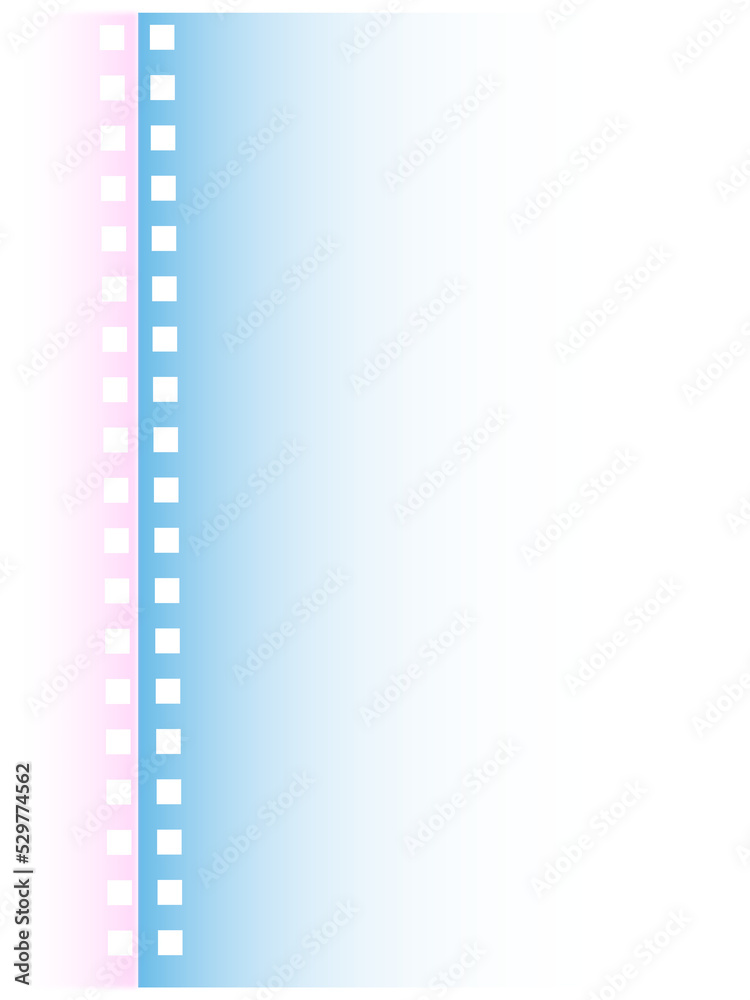 blue and pink gradient with transparent squares background