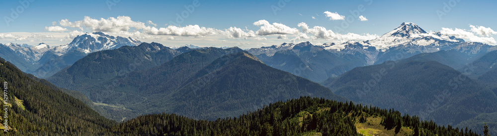 Mt Shuksan and Mt Baker Mt Shuksan and Mt Baker