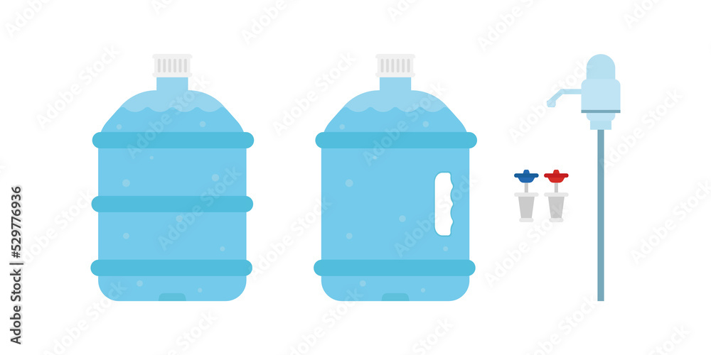Set Water cooler vector icon. Cartoon vector icon isolated on white background water cooler. Set Water cooler vector icon. Cartoon vector icon isolated on white background water cooler.