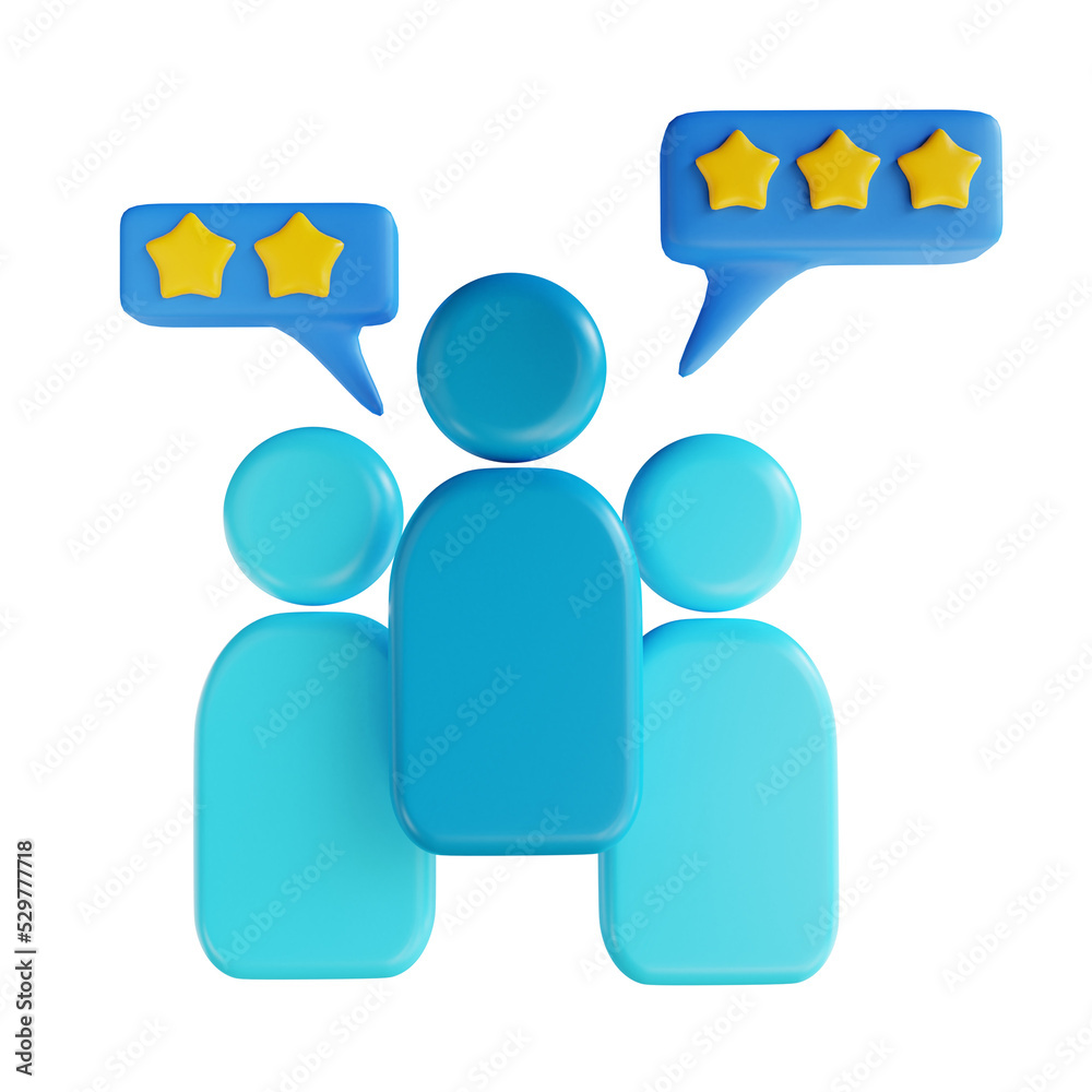3D illustration focus group and chat 2 suitable for marketing 3D illustration focus group and chat 2 suitable for marketing