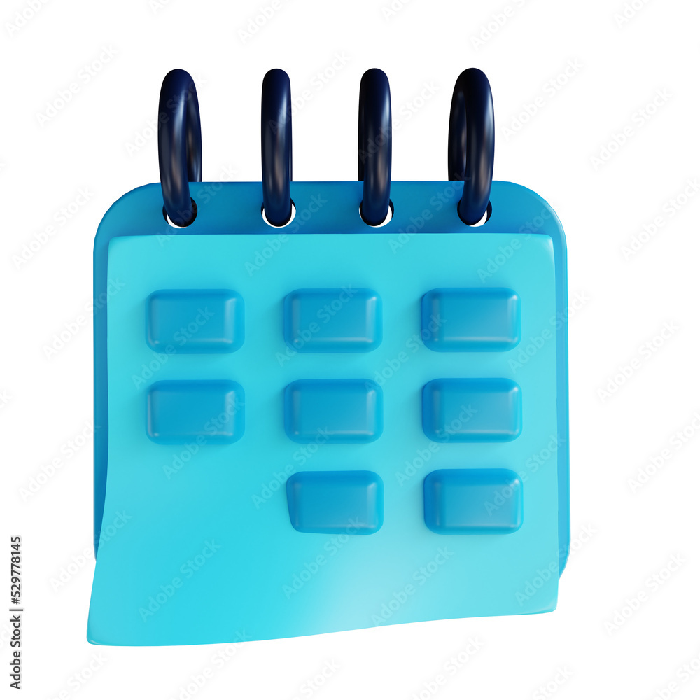 3D illustration calendar event suitable for marketing 3D illustration calendar event suitable for marketing