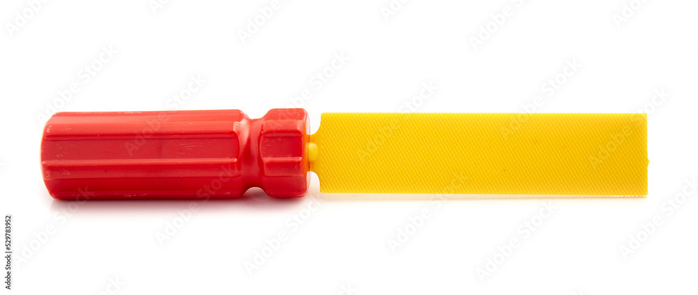 hand tools toy isolated on white background hand tools toy isolated on white background